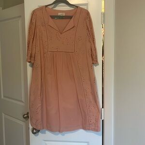 Dress size Large/ about knee length